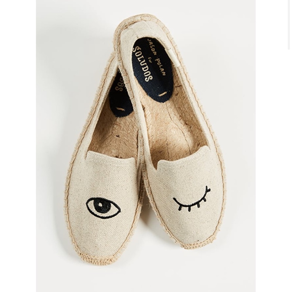 Soludos x Jason Poland Wink Flats Size 8
